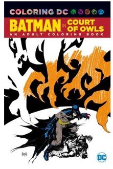 Batman In The Court Of Owls An Adult Coloring Book