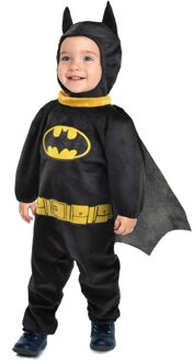 Batman Kostuum Peuter 3-delig Zwart, Multikleur - Print