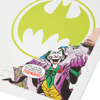 Batman Question Giclee Poster - A2 - White Frame Meerdere kleuren