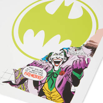 Batman Question Giclee Poster - A4 - White Frame Meerdere kleuren