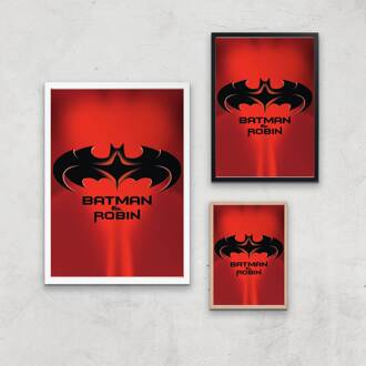 Batman & Robin Giclee Art Print - A3 - Print Only Meerdere kleuren