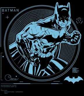 Batman Target Screen Unisex T-Shirt - Black - L Zwart