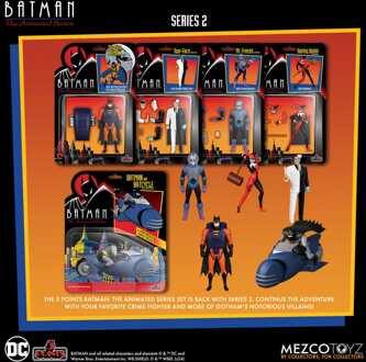 Batman: The Animated Series 2 5 Points Action Figures Deluxe Box Set 9 cm