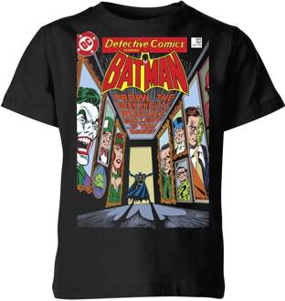 Batman The Dark Knight's Rogues Gallery Cover Kids' T-Shirt - Black - 146/152 (11-12 jaar) Zwart - XL