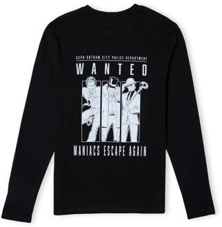 Batman Villains Arkham Asylum Unisex Long Sleeve T-Shirt - Zwart - XL - Zwart