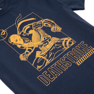 Batman Villains Deathstroke Women's T-Shirt - Navy - XL - Navy blauw