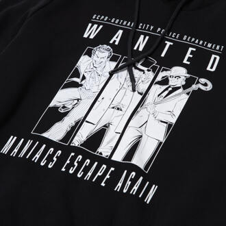 Batman Villains Gotham's Most Wanted Hoodie - Zwart - S