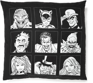 Batman Villains Icon Cushion Square Cushion - 50x50cm