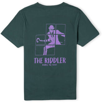 Batman Villains Riddler Unisex T-Shirt - Groen - L