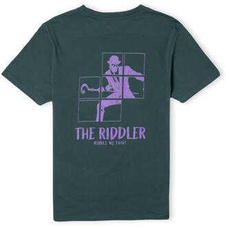 Batman Villains Riddler Unisex T-Shirt - Groen - XL - Groen