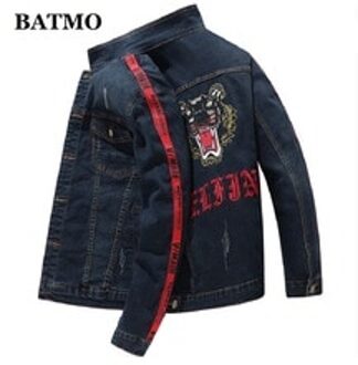 Batmo Aankomst Denim Jassen Mannen, Mannen Casual Jasjes, Plus-Size M-XXXL 18222