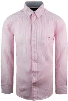 Baton Heren Oxford Overhemd Roze
