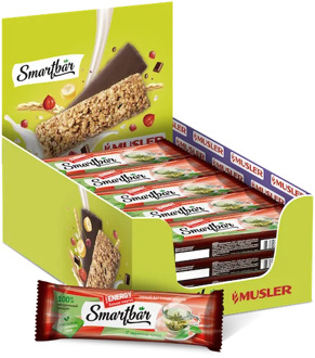 Batonchik Musley "with green tea" with green tea extract smartbar energy 25g.