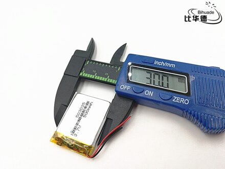 Batterij 053035 500mah lithium-ion polymeer batterij goederen van CE FCC ROHS certificeringsinstantie