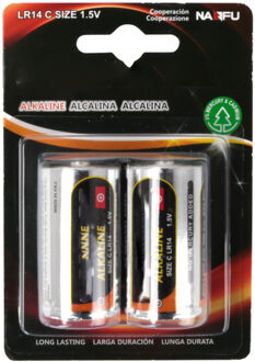 Batterij - Aigi Vino - LR14/C - 1.5V - Alkaline Batterijen - 2 Stuks