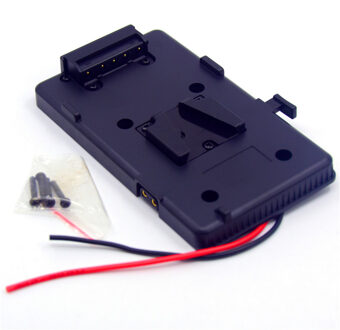 Batterij Back Pack Plate Adapter voor Sony V-schoen V-Mount V-Lock Batterij Externe fit DSLR camcorder Video Light Apparaat