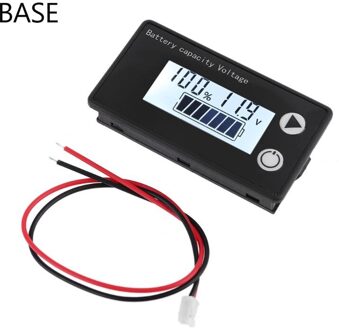 Batterij Capaciteit Indicator Dc 8V-100V Lood-zuur Lithium LiFePO4 Auto Motorfiets Voltmeter Voltage Gauge 12V 24V 48V 72V groen