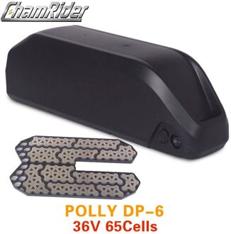 Batterij Case Batterij Doos Polly Down Buis Onderbuis Elektrische Fiets E-Fiets 10S 6P 7P 13S 14S 5P Nickle Strips 18650 Cellen DP6 36V nickelstrip