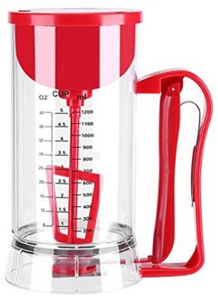 Batterij Dispenser, Snoerloze Elektrische Batterij Aangedreven Mixer Batterij Aangedreven Dispenser Pancake Cupcake Wafel Beslag Maker Machi