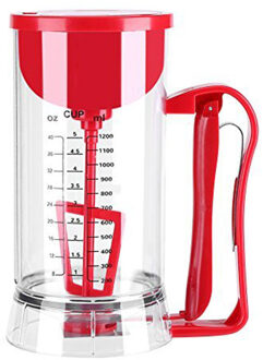 Batterij Dispenser, Snoerloze Elektrische Batterij Aangedreven Mixer Batterij Aangedreven Dispenser Pancake Cupcake Wafel Beslag Maker Machine