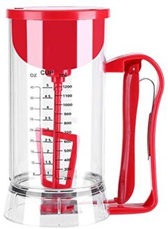 Batterij Dispenser, Snoerloze Elektrische Batterij Aangedreven Mixer Batterij Aangedreven Dispenser Pancake Cupcake Wafel Beslag Maker Machine