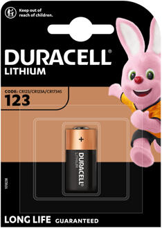 Batterij Duracell 1xCR123 high power lithium