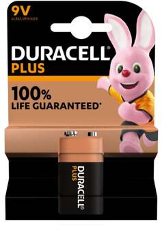 Batterij Duracell Plus 1x9Volt