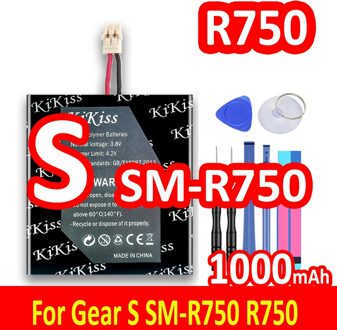 Batterij EB-BR500ABU EB-BR720ABE Voor Samsung Galaxy Horloge Actieve SM-R500 / S2 SM-R720 R732 / S SM-R750 Horloge Batterij 400Mah