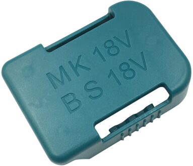 Batterij Opslag 5 Stuks Accu Batterij Case Batterij Houder Rack Holder Case Voor Makita 18V Vaststelling Apparaten blauw
