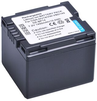 Batterij Pack Voor Hitachi DZ-GX20, DZ-GX20A, DZ-GX20MA, DZ-GX20E, DZ-BX31E, DZ-BX35E, DZ-BX37E, DZ-HS300A, DZ-HS500A Camcorder 1x CGA-DU14 accu