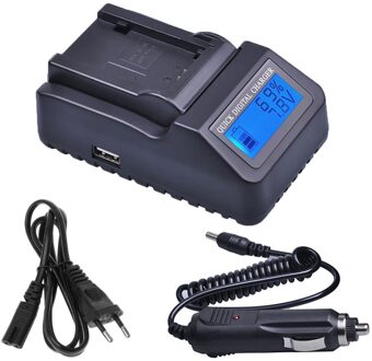 Batterij Pack Voor Hitachi DZ-GX20, DZ-GX20A, DZ-GX20MA, DZ-GX20E, DZ-BX31E, DZ-BX35E, DZ-BX37E, DZ-HS300A, DZ-HS500A Camcorder LCD Quick lader