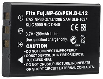 Batterij Pack Voor Hp Photosmart R07, R507, R607, R607xi, R707, R707v, R707xi, r717, R725, R727 Digitale Camera 1 stk accu