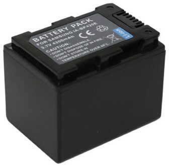 Batterij Pack Voor Samsung SMX-F40, SMX-F40BN, SMX-F40BN/Xaa, SMX-F40SN, SMX-F40RN, SMX-F40BP, SMX-F40SP, SMX-F40RP Camcorder 1x IA-BP420E accu