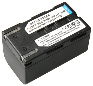 Batterij Pack Voor Samsung VP-D451i, VP-D452Bi, VP-D453i, VP-D454i, VP-D455i, VP-D651i, VP-D6620i, VP-D6640i, VP-D6650i Camcorder 1x SB-LSM160 accu