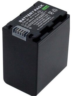 Batterij Pack voor Sony DCR-DVD108, DVD308, DCR-DVD408, DVD508, DCR-DVD608, DCR-DVD708, DCR-DVD808, DCR-DVD908 Handycam Camcorder 1 stk NP-FH100