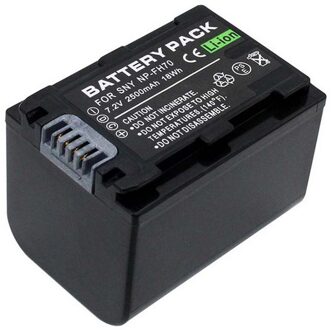 Batterij Pack voor Sony DCR-DVD108, DVD308, DCR-DVD408, DVD508, DCR-DVD608, DCR-DVD708, DCR-DVD808, DCR-DVD908 Handycam Camcorder 1 stk NP-FH70