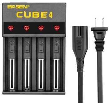 Batterij Snelle Oplader Voor 18650 20700 21700 26650 Staat Van Opladen 5 V 2A Lithium-Ion Batterij Eu Ons plug Muur Lading Batterij 4 port us