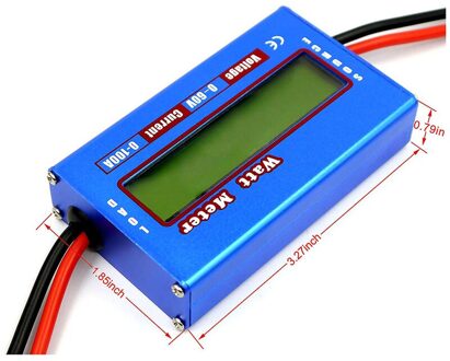 Batterij Spanning Balans Rc Analyzer Watt Meter Professionele Watt Meter Balancer Lader Rc Professionele Tools 100A
