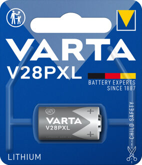 batterij V28PXL Lithium 6V zwart