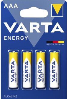 Batterij Varta energy 4xAAA