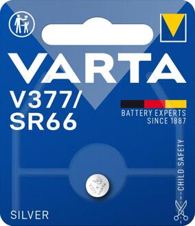 Batterij Varta knoopcel V377 horloge blister a 1stuk