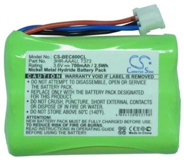 Batterij voor Bang & Olufsen BeoCom 6000 Telefoon Li-Ion Oplaadbare Accumulator Vervanging 3HR-AAAU 70AAAH3BMXZ T373 3.6 V