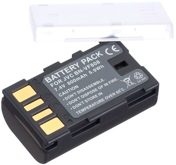 Batterij Voor Jvc Everio GZ-MG630U, GZ-MG630AU, GZ-MG630RU, GZ-MG630SU, GZ-MG670BU, GZ-MG680BU, GZ-MG730BU Camcorder 1x BN-VF808 accu