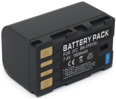 Batterij Voor Jvc Everio GZ-MG630U, GZ-MG630AU, GZ-MG630RU, GZ-MG630SU, GZ-MG670BU, GZ-MG680BU, GZ-MG730BU Camcorder 1x BN-VF815 accu
