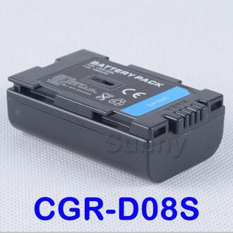 Batterij Voor Panasonic CGR-D08, CGR-D08A, CGR-D08A/1B, CGR-D08R, CGR-D08S, CGR-D110, CGR-D120, CGR-D120A, PV-DBP8, PV-DBP8A
