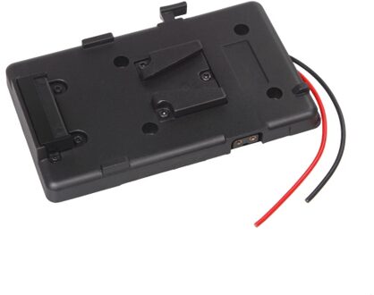Battery Back Pack Plate Adapter for Sony V-shoe V-Mount V-Lock Battery External for DSLR Camcorder Video Light