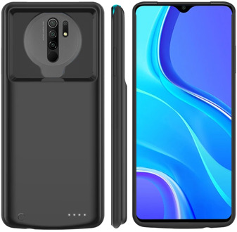 Battery Charger case For For Xiaomi Redmi 9 Slim Silicone shockproof Power Case For Xiaomi Redmi 9 Prime Backup Powerbank cover