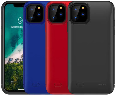 Battery Charger Case For iPhone 11 Pro Max Battery Case Power Bank Charging Cover For iPhone 11 Charger Slim External Back Pack