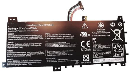 battery for ASUS V451L V451LA S451LA B41N1304 original quality 14.4V /14.8V 3220mAh - small