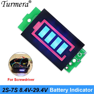 Battery indicator 5S 21V Series Lithium Battery Capacity Module for shura screwdriver Turmera NEW Lithium Battery Capacity Modul